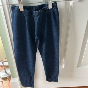 Hanna Andersson Navy Blue Kids Leggings